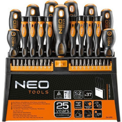 NEO TOOLS ΚΑΤΣΑΒΙΔΙΑ ΚΑΙ ΜΥΤΕΣ ΣΕΤ 37τεμ. (04-210)