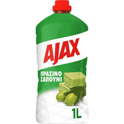 Ajax Authentic Πράσινο Σαπούνι Καθαριστικό Πατώματος 1lt
