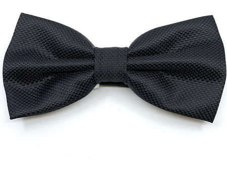 Παπιγιόν Oxford σετ με μαντηλάκι L-045-25 BLACK