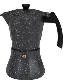 EDM Μπρίκι Espresso 6Cups Μαύρο