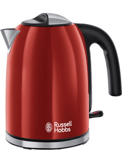 Russell Hobbs 20412-70 Ανοξείδωτος Βραστήρας 1.7lt 2400W Κόκκινος