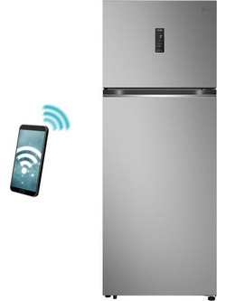 LG GTBV44PYBKD Δίπορτο Ψυγείο 461lt No Frost Υ184.5xΠ70xΒ72.5cm Inox