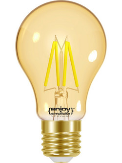 EL901104 | EL901104 | SMART Wi-Fi+BLE ON/OFF/DIM A60 FILLAMENT LED 4.5W(35W)|E27|2200k|350lm|enjoysimplicity(TM)