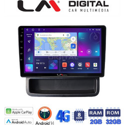 LM Digital ZR8893 Ηχοσύστημα Αυτοκινήτου με Οθόνη Αφής & GPS