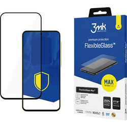 3mk FlexibleGlass Max Tempered Glass Black (Samsung Galaxy A35 5G)