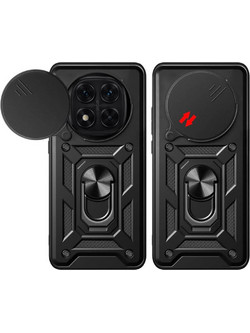Bodycell Armor Slide Θήκη Black (Xiaomi Redmi Note 14 Pro 4G)