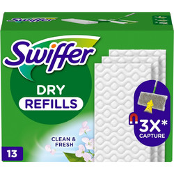 Swiffer Dry Ανταλλακτικά Πανάκια Fresh 13 Τεμαχίων