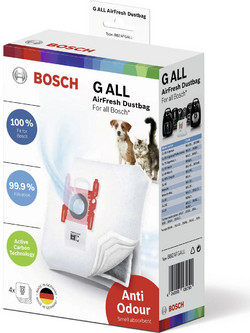 Bosch BBZAFGALL Σακούλες Σκούπας 4τμχ Συμβατές με Σκούπα Bosch