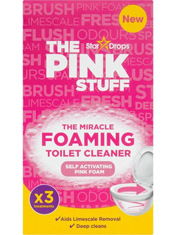 Σκόνη Καθαρισμού Τουαλέτας The Pink Stuff The Miracle Foaming Toilet Cleaner 3x 100gr