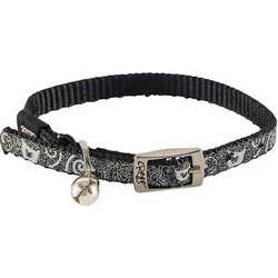 Περιλαίμιο Γάτας ROGZ, SPARKLE KITTEN BLACK 6 mm X 16-23 cm