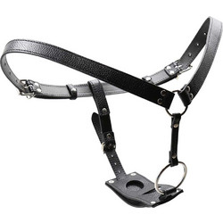 Strap on With Cock Ring And Plug Hole
