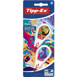 Bic Διορθωτική Ταινία Tipp-Ex Mini Pocket Mouse Decors 2Τμχ (8695978)