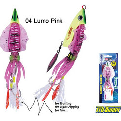 Pro Hunter Big Fin Complete Τεχνητό Δόλωμα 60gr Lumo Pink