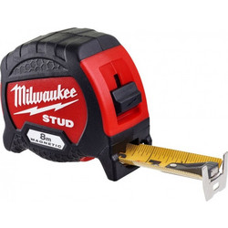 MILWAUKEE STUD MAGNETIC ΜΕΤΡΟΤΑΙΝΙΑ ΜΕ ΑΥΤΟΜΑΤΗ ΕΠΑΝΑΦΟΡΑ ΚΑΙ ΜΑΓΝΗΤΗ 8m x 33mm 4932471627