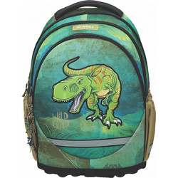 Street Dinosaur Σχολική Τσάντα Πλάτης Δημοτικού Πράσινη 157531267