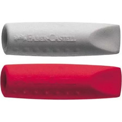Faber Castell - Γόμα Grip 2001 Καπάκι, Μαύρο-Πετρόλ 187173