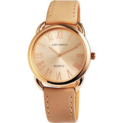 Just Maisie Γυναικείο Ρολόι με Δερμάτινο Λουράκι JW10006-004