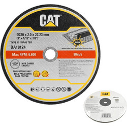 CAT Τροχός κοπής inox 230x2mm σετ:5τεμ. DA10124 (τιμή/τεμ)