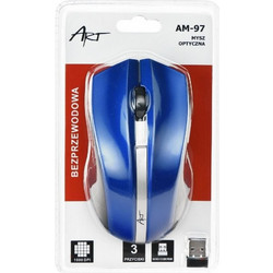 Art AM-97 Ασύρματο Ποντίκι Blue
