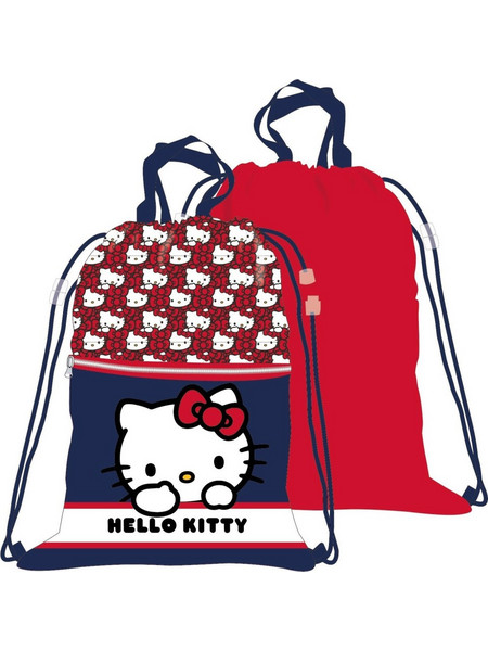 Hello Kitty Red Bow Deluxe sports bag, gym bag 45 cm