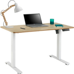 Work Γραφείο Sit&Stand Standy White-Oak