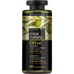 Farcom Mea Natura Olive Strength & Softness Σαμπουάν κατά της Ξηροδερμίας για Ξηρά Μαλλιά 300ml