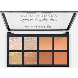 Elixir Contour & Highlight Golden Touch 844B Bronzer & Highlighter Palette 4gr