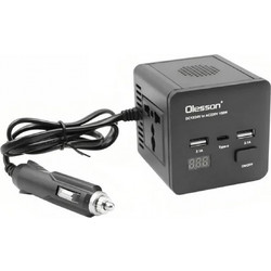 Inverter Αυτοκινήτου 150W για Μετατροπή 12V - 24V DC σε 220V AC με 2 Θύρες USB & 1 Θύρα Type-C Olesson