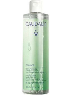 Caudalie Vinopure Clear Skin Purifying Toner Ενυδατική Λοσιόν Τόνωσης Προσώπου 400ml