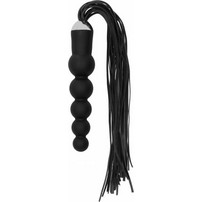 Ouch! Dildo Flogger Μαστίγιο Μαύρο