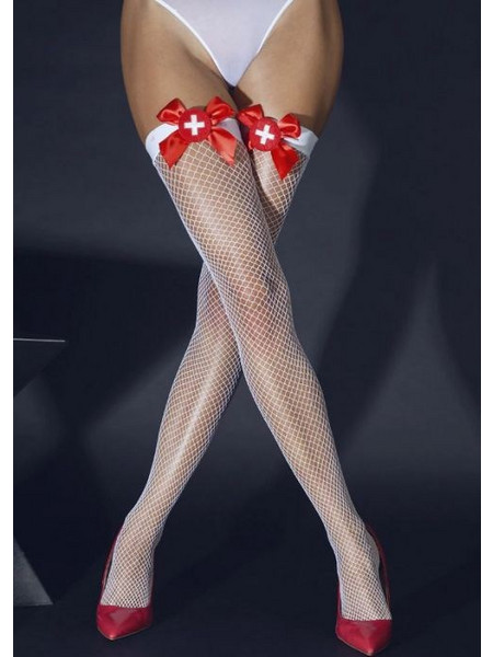 Le Frivole - Nurse's Fishnet Stockings