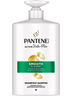 Pantene Pro V Smooth & Silk Σαμπουάν για Ταλαιπωρημένα Μαλλιά 1lt