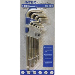 ΑΛΛΕΝ-ΣΕΤ TORX 9ΤΕΜ ΤΡΥΠΑ INTER