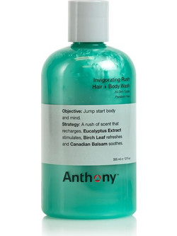 Anthony Invigorating Rush Hair Σαμπουάν & Αφρόλουτρο 355ml
