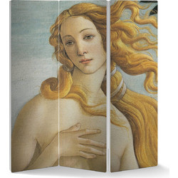 Παραβάν Alessandro Botticelli - Η γέννηση της Αφροδίτης(μέρος του έργου) - 80X180 εκ. (ΔΙΦΥΛΛΟ )