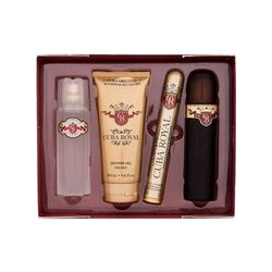 Cuba Royal Eau de Toilette 100ml + Aftershave 100ml + Shower Gel 200ml + Miniature Eau de Toilette 35ml