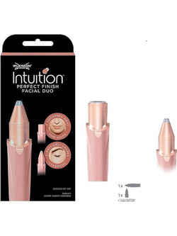 Wilkinson 2 in 1 Perfect Finish Trimmer Μηχανή Γυναικεία Επαναφορτιζόμενη Προσώπου