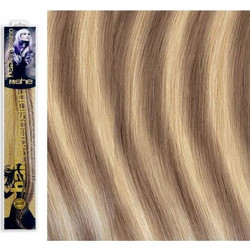 SHE by Socap Hair Extensions Τούφα 100% Φυσική Τρίχα HEX8000L Ίσια Μαλλιά Δίχρωμη No. Μ14/1001 10τμχ