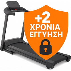 Επέκταση Εγγύησης +2 χρόνια (σύνολο 4 έτη ) - Ισχύουν οι όροι της εργοστασιακής εγγύησης - Δεν καλύπτονται αναλώσιμα μέρη π.χ. τάπητας, ιμάντας κίνησης ή μη τήρηση οδηγιών χρήσης - συντήρησης. Ισχύει