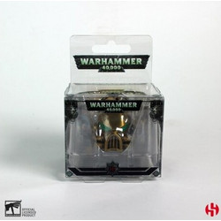 Semic Studio Warhammer 40k Space Marine Mkvii Helmet Gold Metal Μπρελόκ