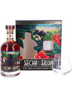 SECHA DE LA SILVA RUM 700ml GIFT PACK