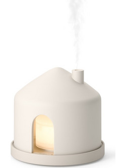 Umbra Συσκευή Αρωματοθεραπείας Σπιτάκι Led Κρεμ Casita O17x16