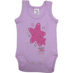 Pretty Baby Φορμάκι Εσώρουχο Αμάνικο για Κορίτσι Μωβ 29457