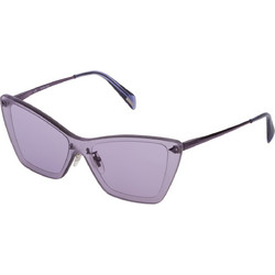 Police SPL936 0Q63 Γυναικεία Γυαλιά Ηλίου Cat Eye Μεταλλικά Μαύρα με Μαύρο Polarized Φακό