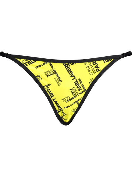 Karl Lagerfeld Bikini Slip Κίτρινο KL20WBT20