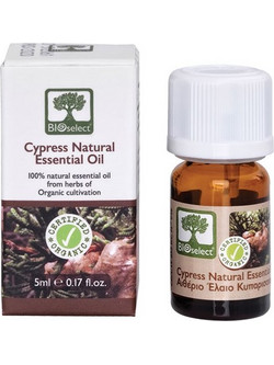 Bioselect Βιολογικό Αιθέριο Έλαιο Κυπαρίσσι 5ml