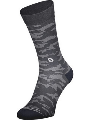 ΚΑΛΤΣΕΣ SCOTT TRAIL CAMO CREW DARK GREY/WHITE XL