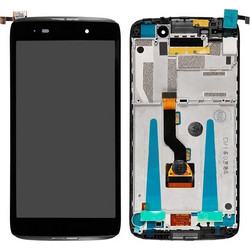 Οθόνη με Οθόνη Αφής Assembly για Alcatel One Touch Idol 3 4.7" OT 6039y 6039k Μαύρο (Oem) (Bulk)