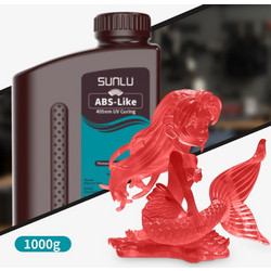 Sunlu ABS Like Resin Transparent Red 1kg