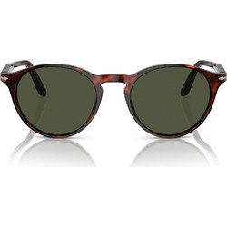 Persol PO3092SM 9015/31 Ανδρικά Γυαλιά Ηλίου Οβάλ Κοκάλινα Ταρταρούγα με Μπλε Degradee Φακό